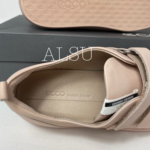 🌸 SALE 🌸 ECCO Soft 8 Ladies Strap Sneakers Rose Dust AUTHEN Size 440513 01118 - Picture 6 of 8